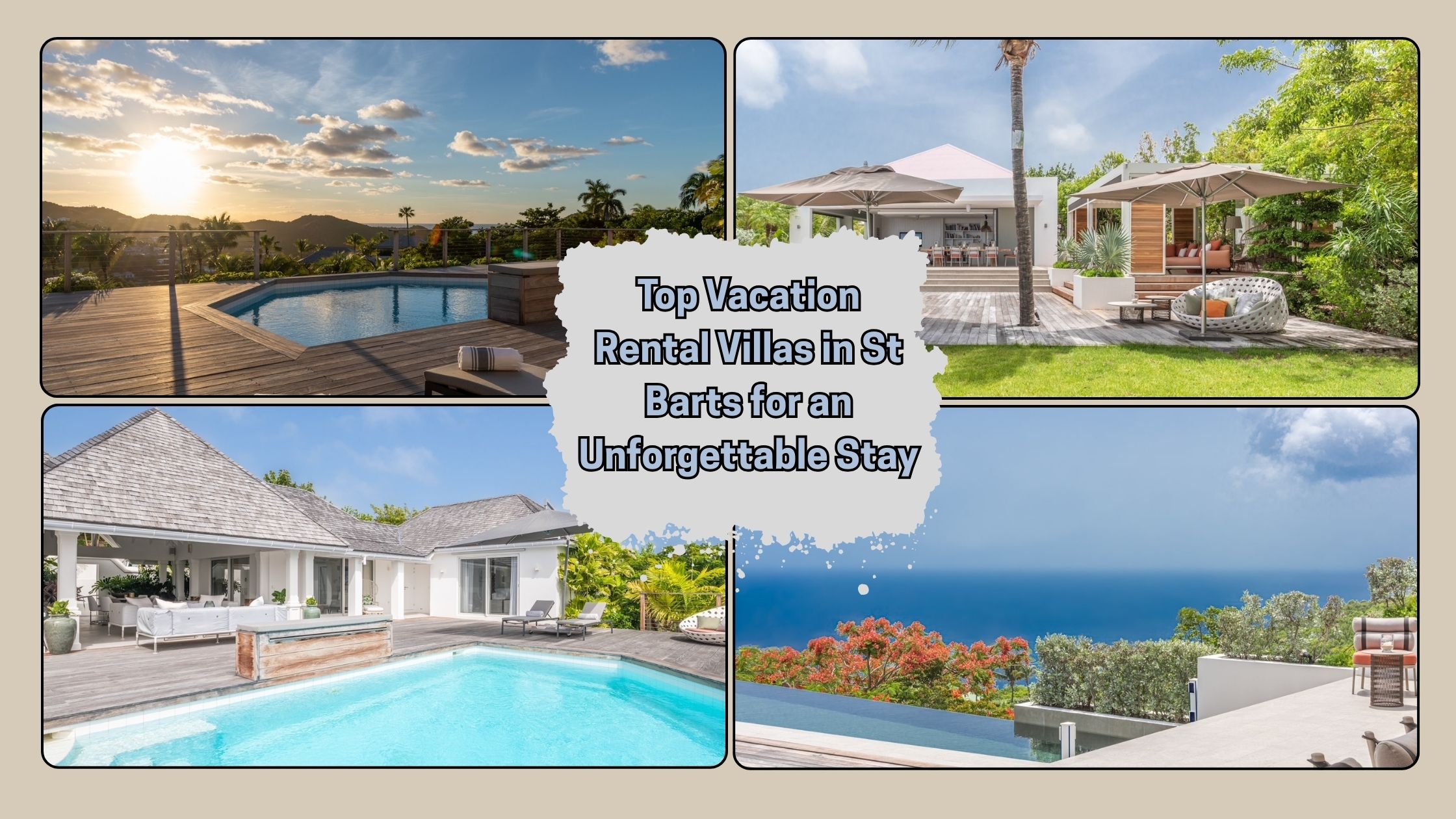 Rental Villas in St Barts